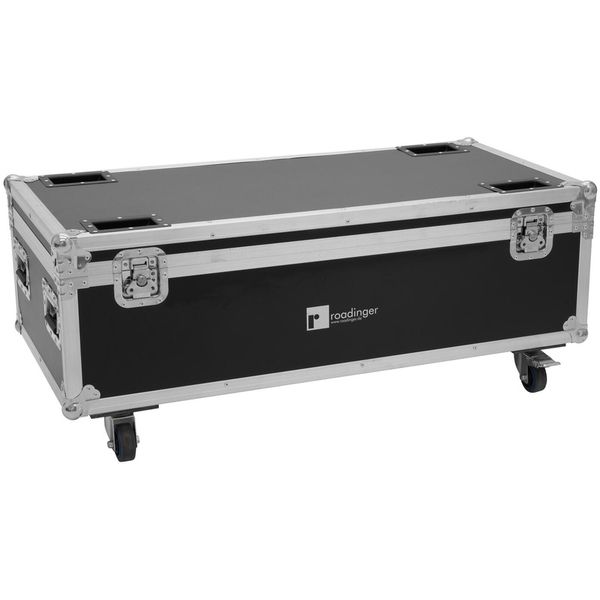 Roadinger Flightcase 8x AKKU IP PAR 7