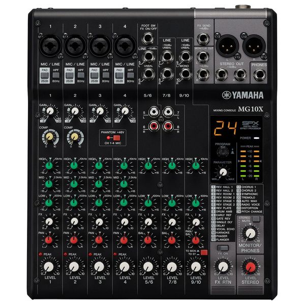 Yamaha DBR12 & MG10X Stereo Bundle