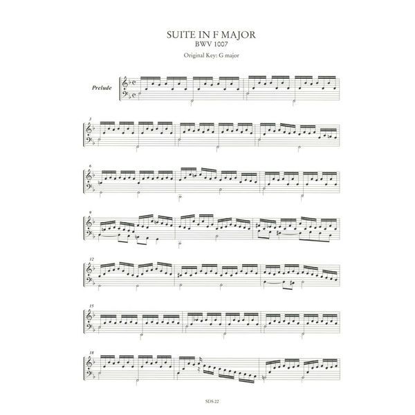 UT Orpheus Edizioni Bach Cello Suites Archilute