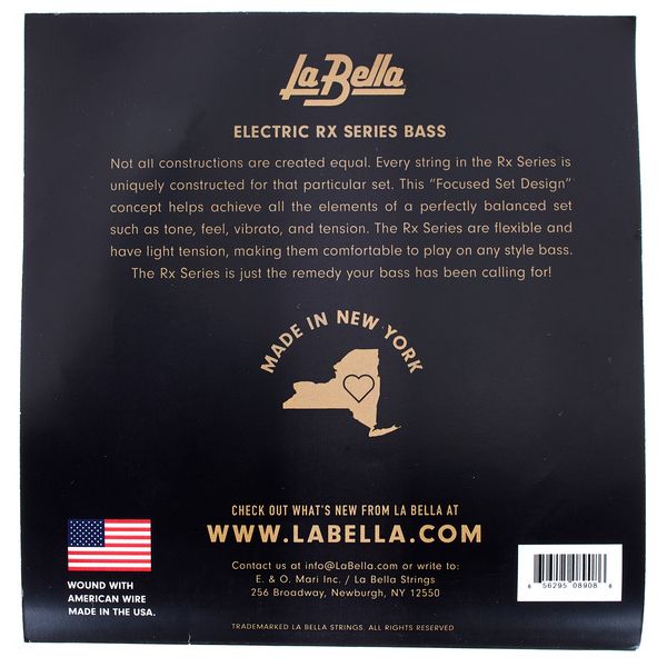 La Bella RX-N6A Bass RWNP