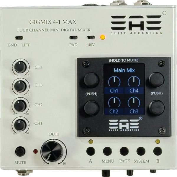 Elite Acoustics GigMix 4-1 MAX