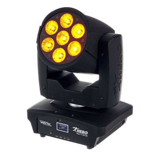Varytec Hero Wash 715 HEX LED Bundle