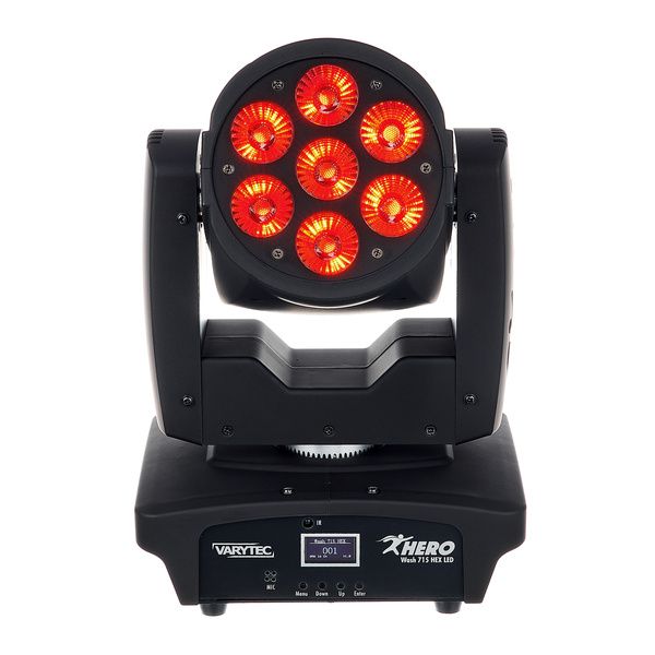 Varytec Hero Wash 715 HEX LED Bundle