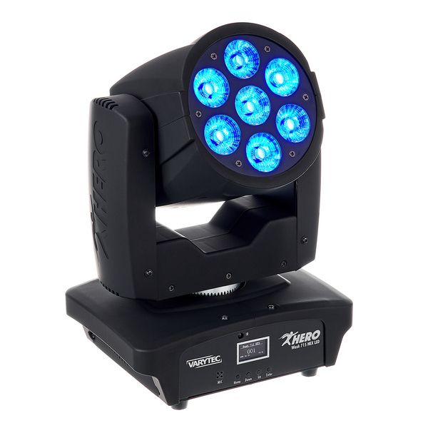 Varytec Hero Wash 715 HEX LED Bundle