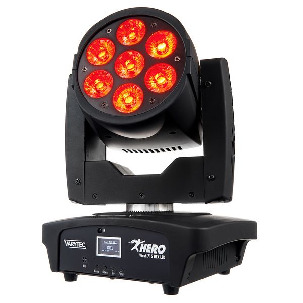 Varytec Hero Wash 715 HEX LED Bundle
