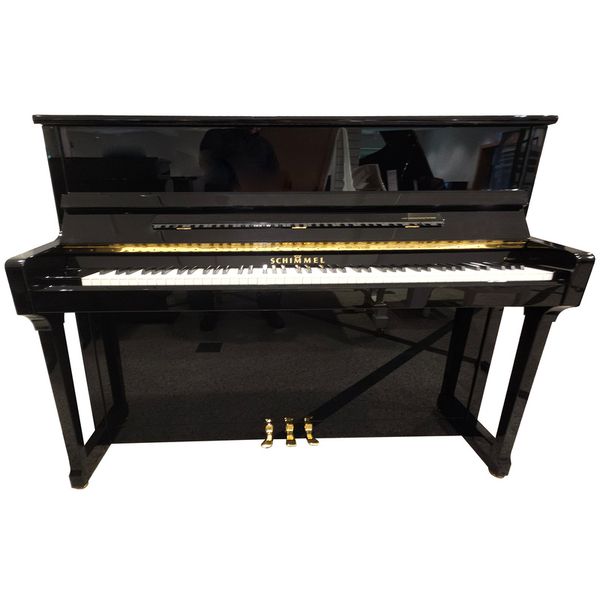 Schimmel Piano used black