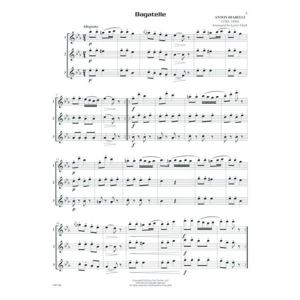 Carl Fischer Compatible Trios Flute/Oboe