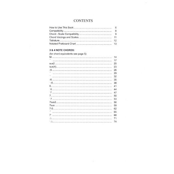 Carl Fischer Guitar Grimoire Chord / Scale