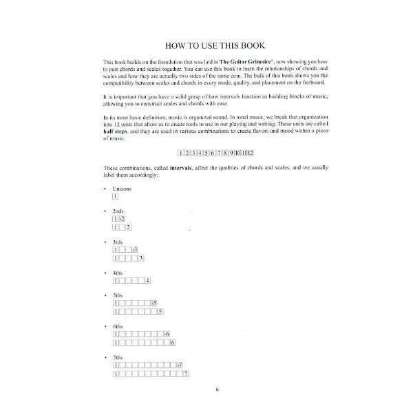 Carl Fischer Guitar Grimoire Chord / Scale