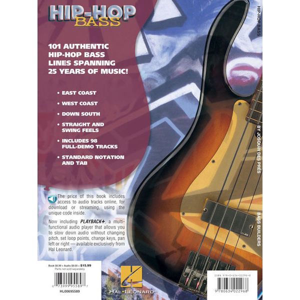 Hal Leonard Hip-Hop Bass