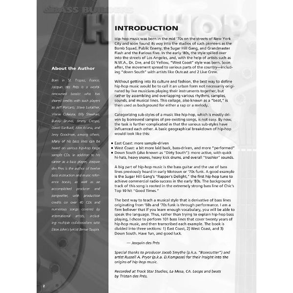 Hal Leonard Hip-Hop Bass