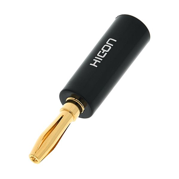 Hicon Banana Plug Blk