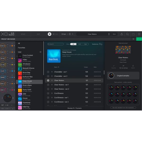 XLN Audio XO Expansion - Deep House