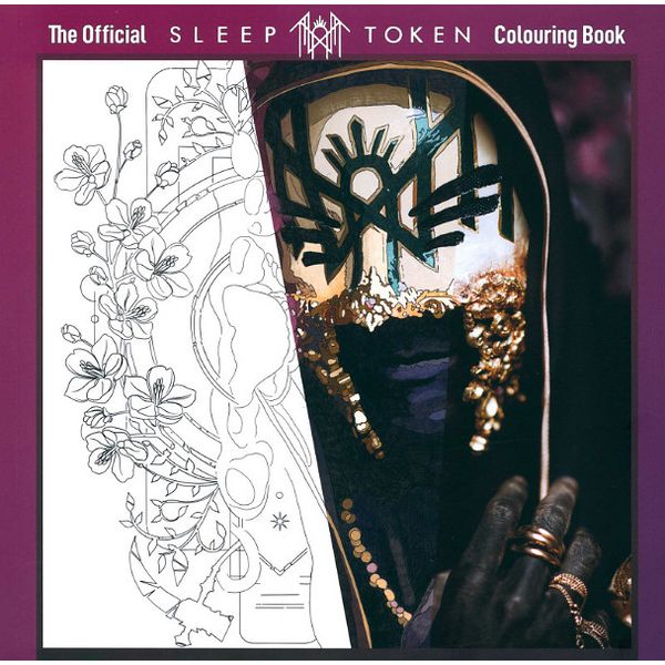Rock n Roll Colouring Sleep Token Colouring Book