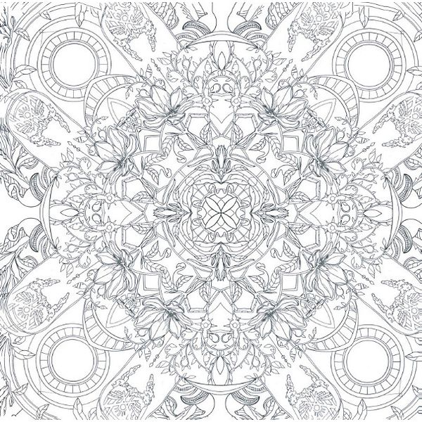 Rock n Roll Colouring Sleep Token Colouring Book