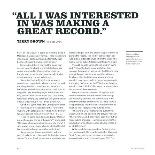 Quarto Publishing Group Rush and 2112: Fifty Years