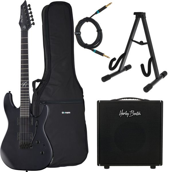 Harley Benton HWY-25BKS DNAFX AmP10 Set