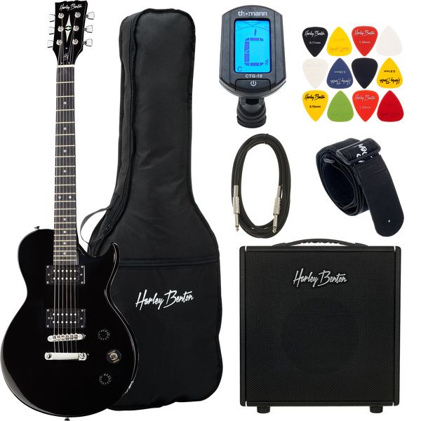 Harley Benton SC-200 BK DNAFX AmP10 Set