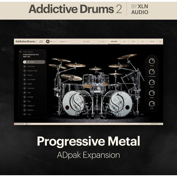 XLN Audio AD2 Progressive Metal