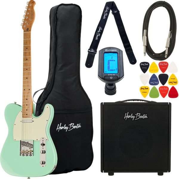 Harley Benton TE-62CC SFG DNAFX AmP10 Set