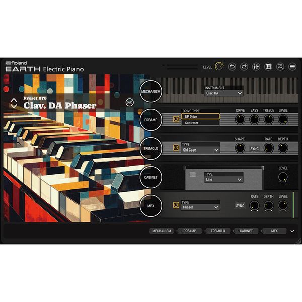 Roland Cloud Earth Electric Piano