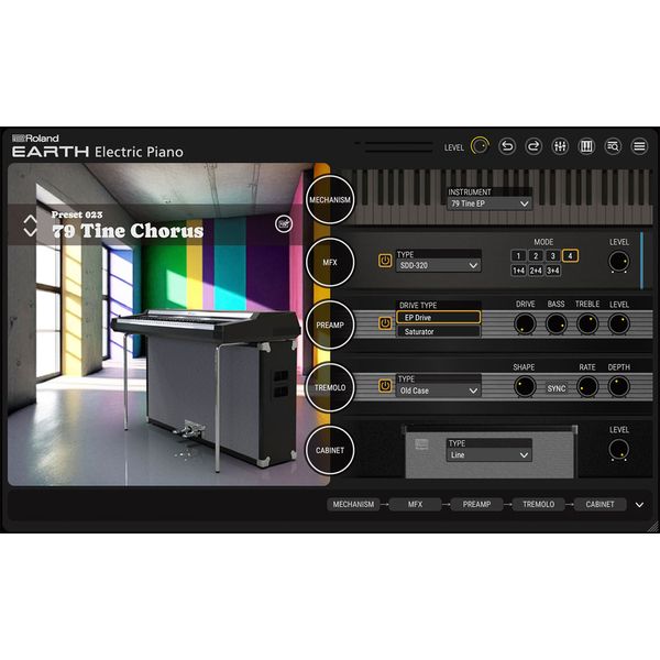 Roland Cloud Earth Electric Piano