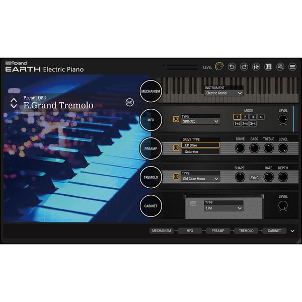 Roland Cloud Earth Electric Piano