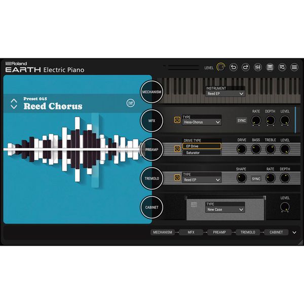 Roland Cloud Earth Electric Piano
