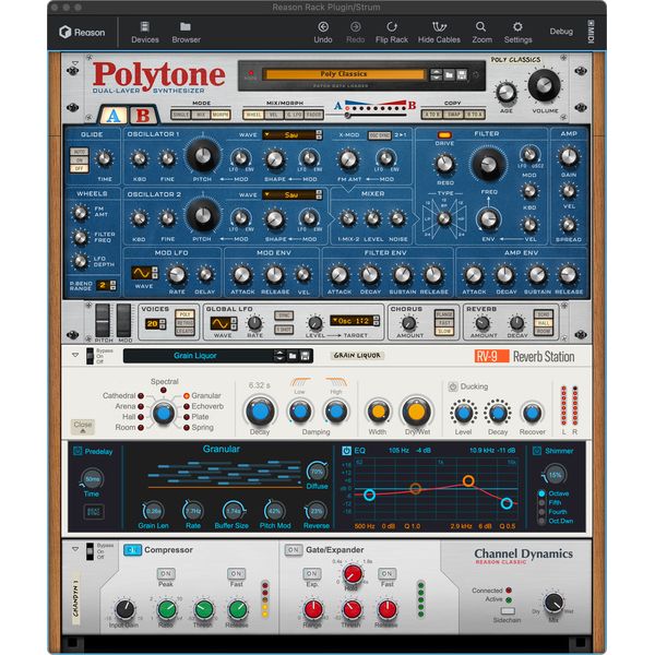 Reason Studios Reason Rack 14 Subscription