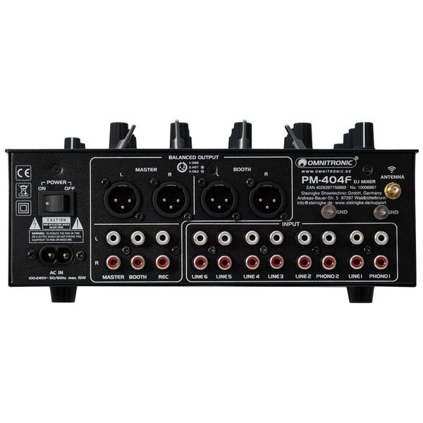 Omnitronic PM-404F