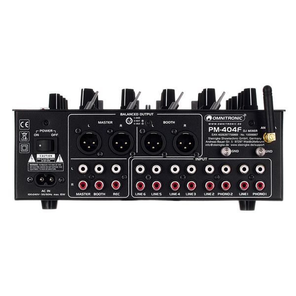Omnitronic PM-404F