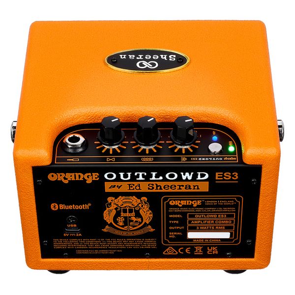 Orange Outlowd ES3 Ed Sheeran