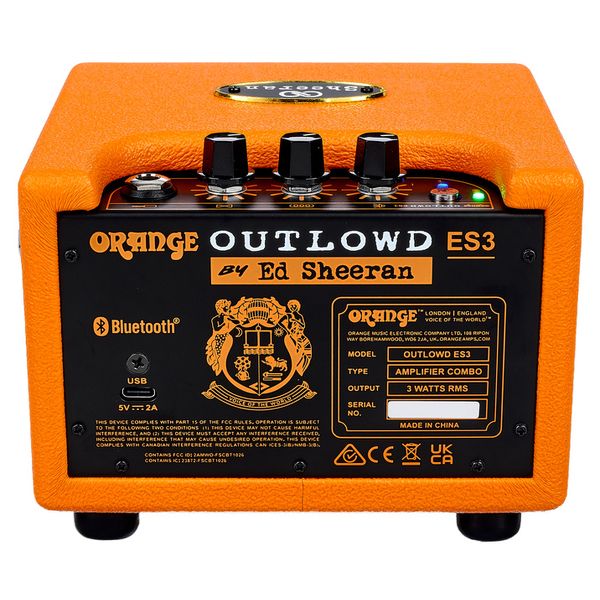 Orange Outlowd ES3 Ed Sheeran