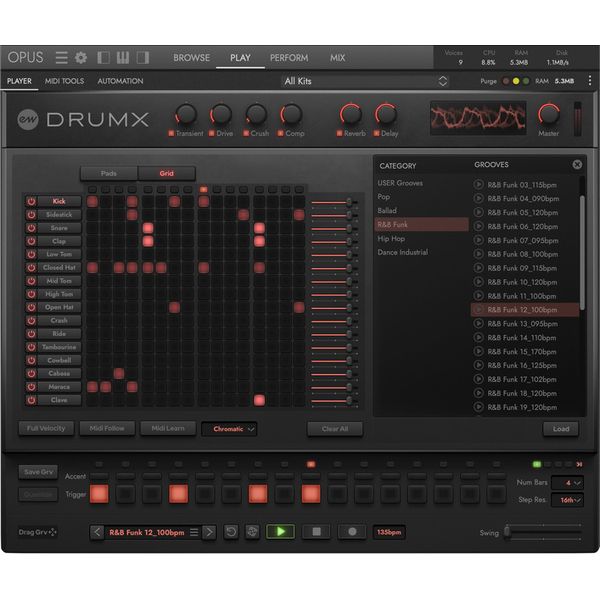 EastWest DrumX