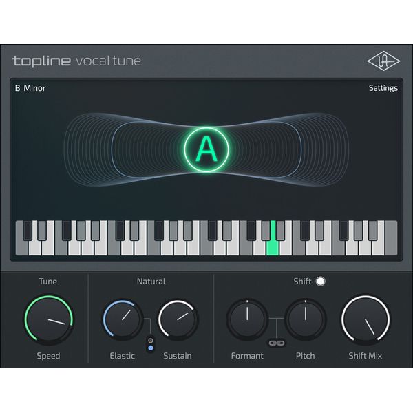 Universal Audio Topline Vocal Tune