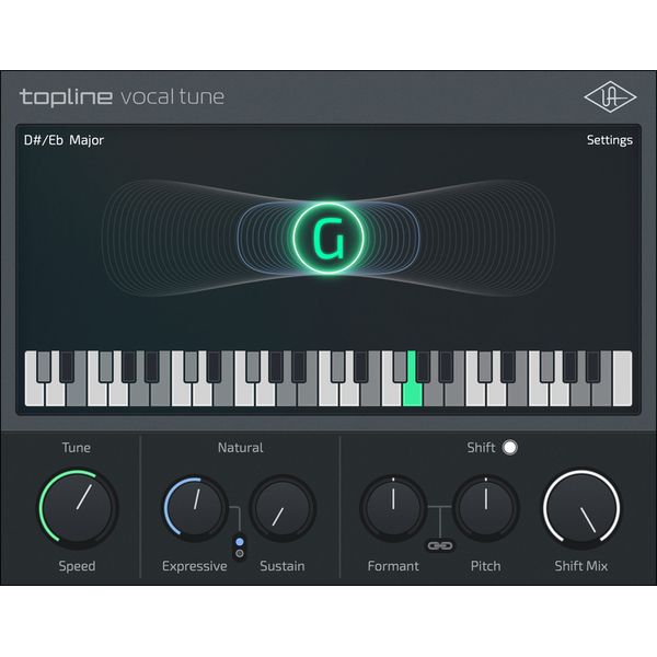 Universal Audio Topline Vocal Tune