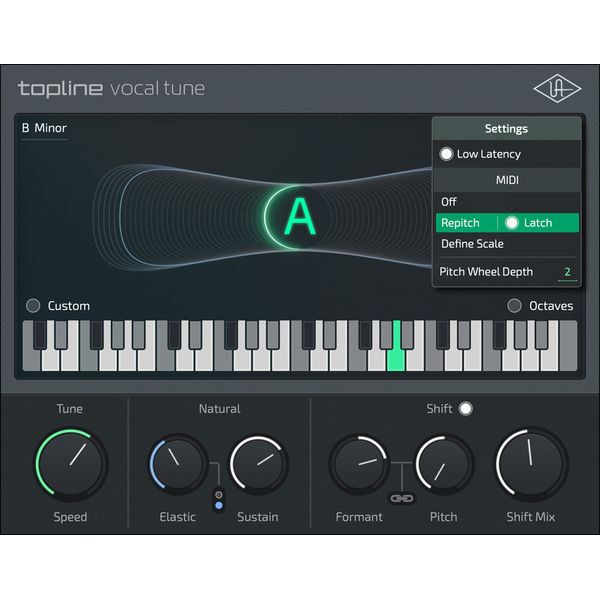 Universal Audio Topline Vocal Tune