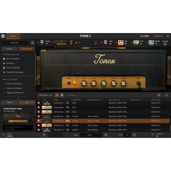 IK Multimedia TONEX Royal 45 Legends
