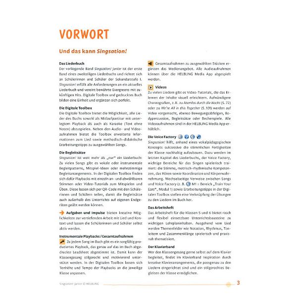 Helbling Verlag Singsation! Junior