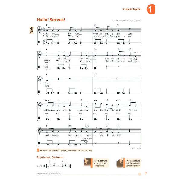 Helbling Verlag Singsation! Junior