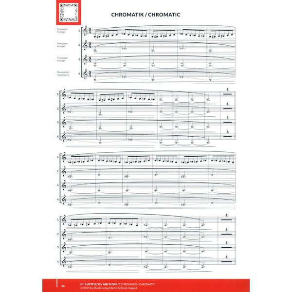 Martin Schmid Blechbläsernoten Basics Plus 4.0