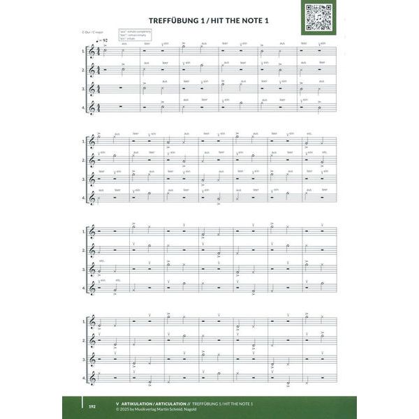 Martin Schmid Blechbläsernoten Basics Plus 4.0