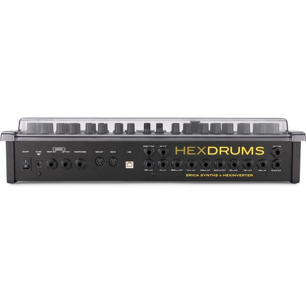Decksaver Erica Synths Hexdrums