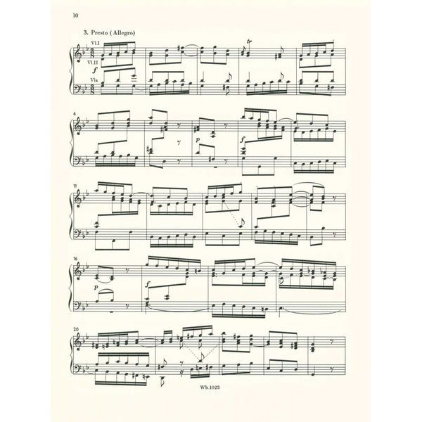 Breitkopf & Härtel Bach Oboenkonzert g-moll