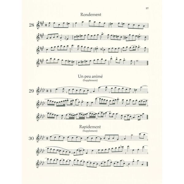 Schott Hotteterre 48 Préludes op. 7