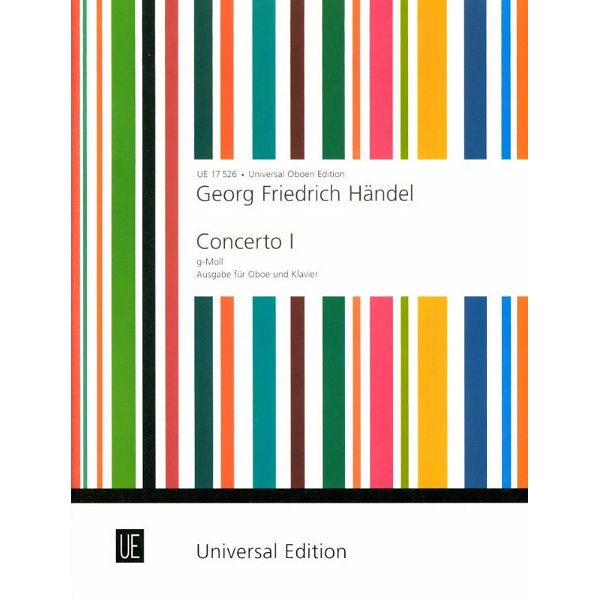 Universal Edition Händel Concerto Oboe g-Moll