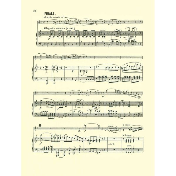 Breitkopf & Härtel Rietz Konzertstück op. 33 Oboe