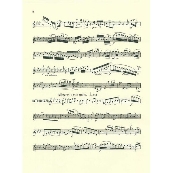 Breitkopf & Härtel Rietz Konzertstück op. 33 Oboe