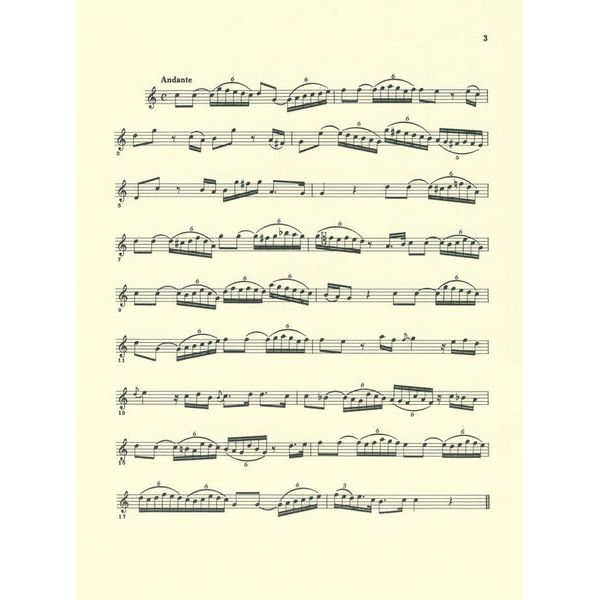 Breitkopf & Härtel Telemann Sonata TWV 41:a3