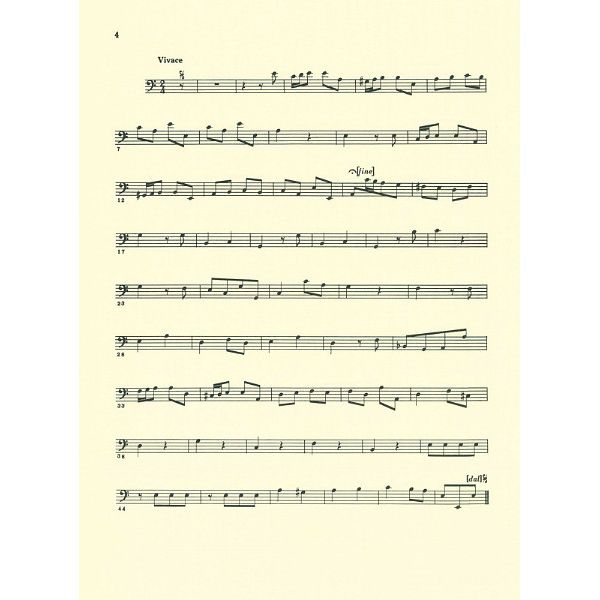 Breitkopf & Härtel Telemann Sonata TWV 41:a3